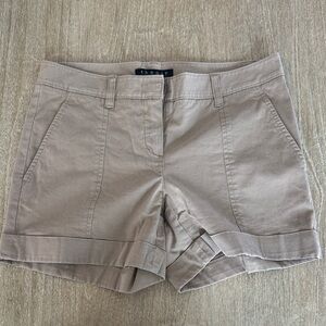 Theory Women's Beige Casual Shorts